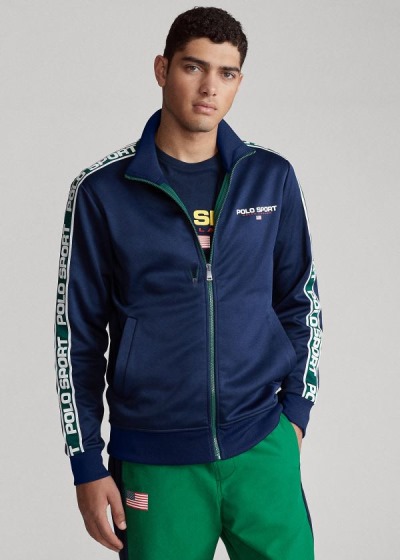 Men's Polo Ralph Lauren Polo Sport Fleece Track Jacket | 098126MTE